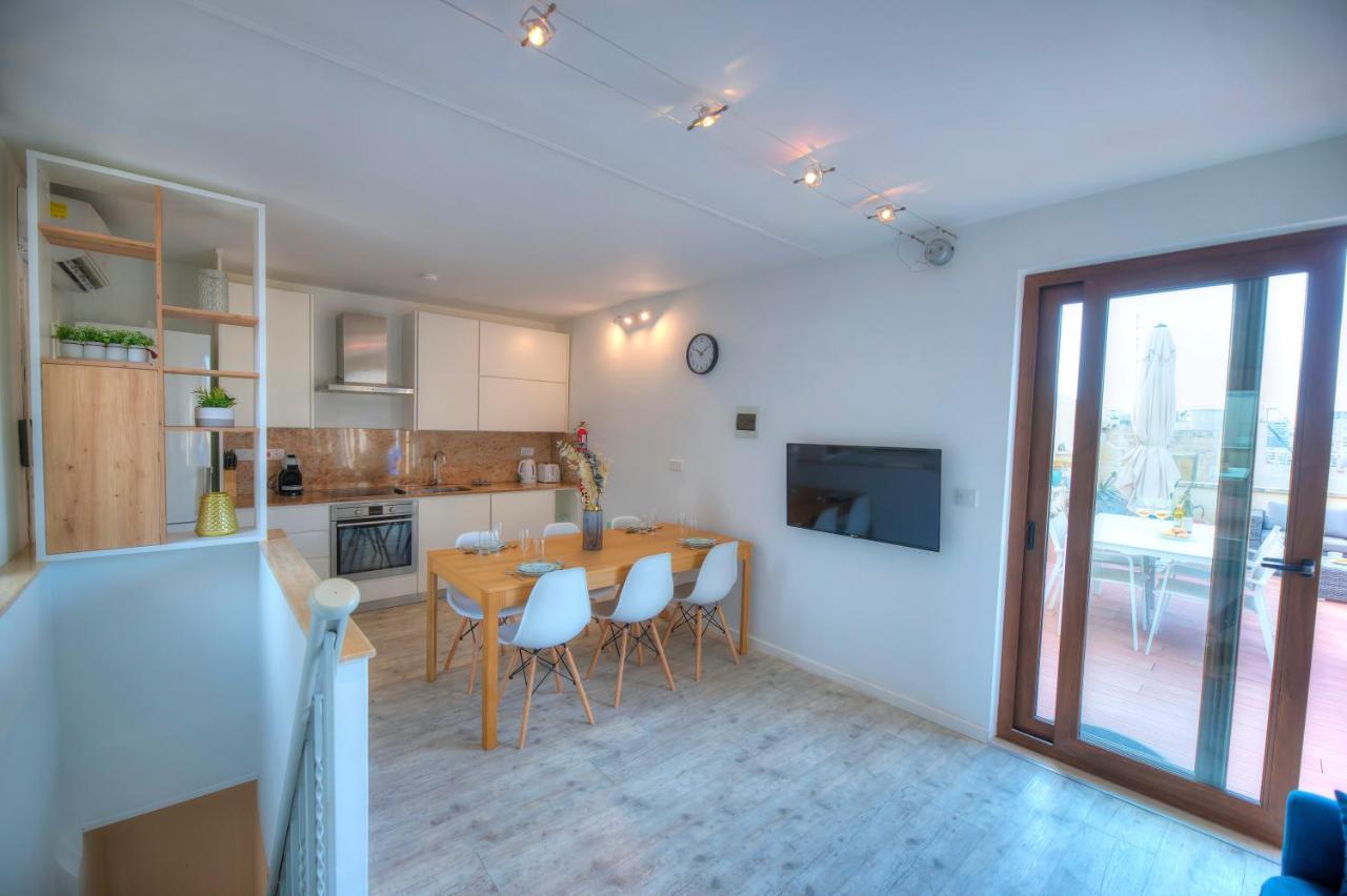 Comfy 1 Bedroom - Sun Terrace & Sea Views Gbuh1-1 Valletta Exteriér fotografie