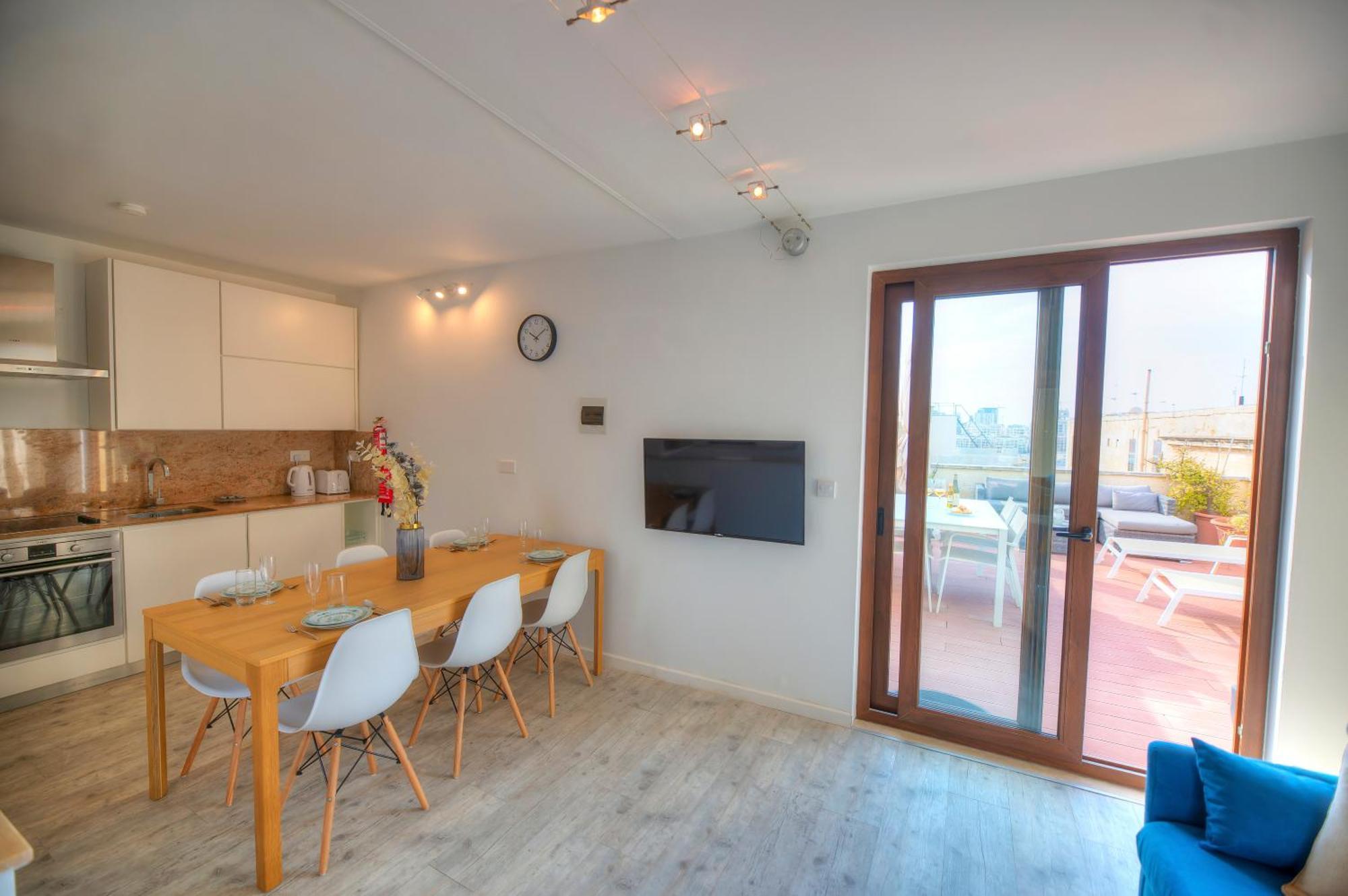 Comfy 1 Bedroom - Sun Terrace & Sea Views Gbuh1-1 Valletta Exteriér fotografie